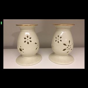 Lenox Antique Candle Holders